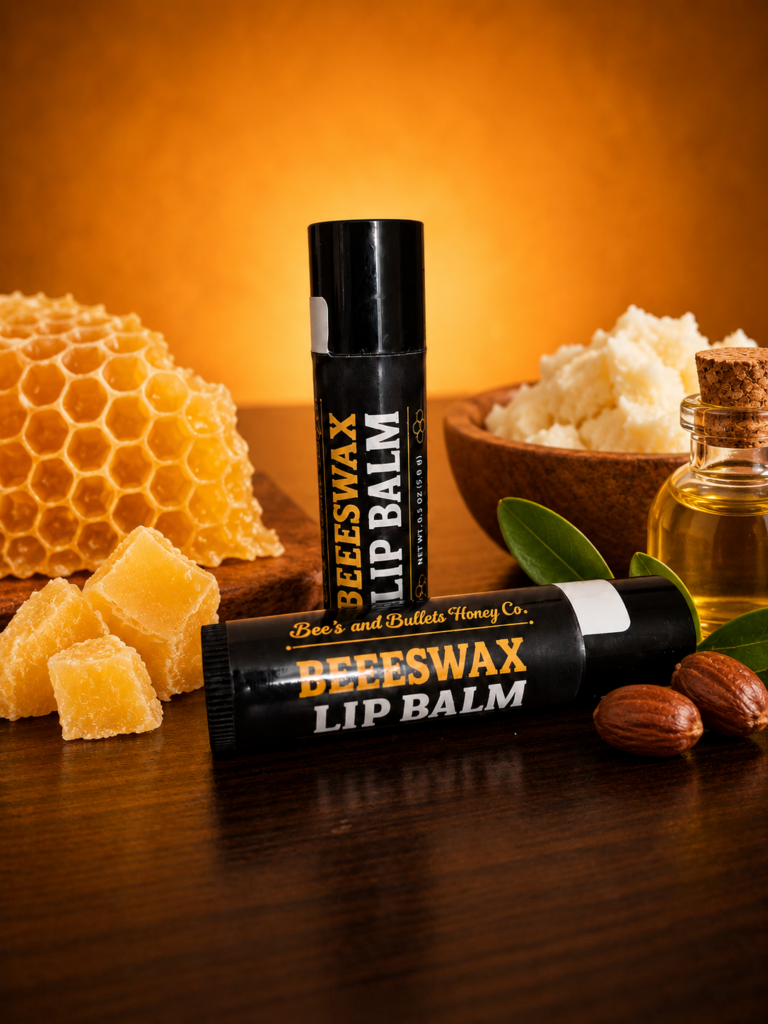 Beeswax Lip Balm (Unscented & Unflavored)